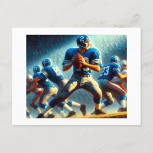 Protecting the Quarterback, Postcard