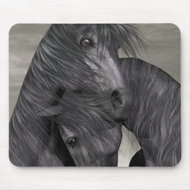 Protection At All Costs - Horses Mouse Pad (Front)