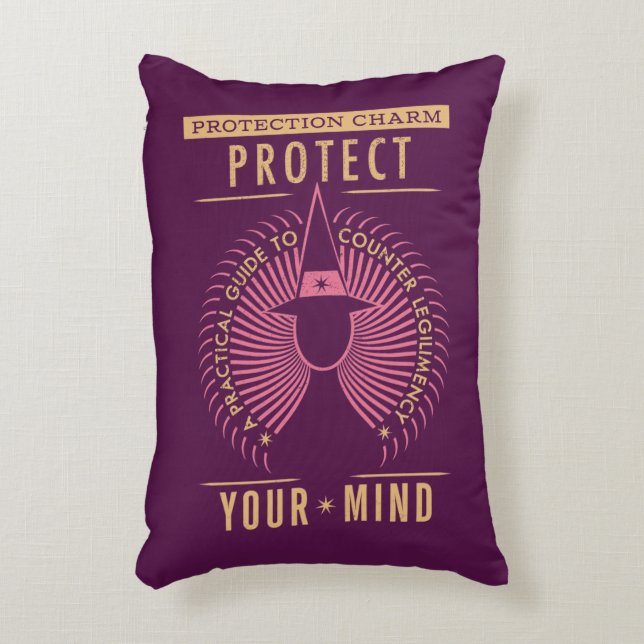 Protection Charm Guidebook Decorative Cushion (Front(Vertical))