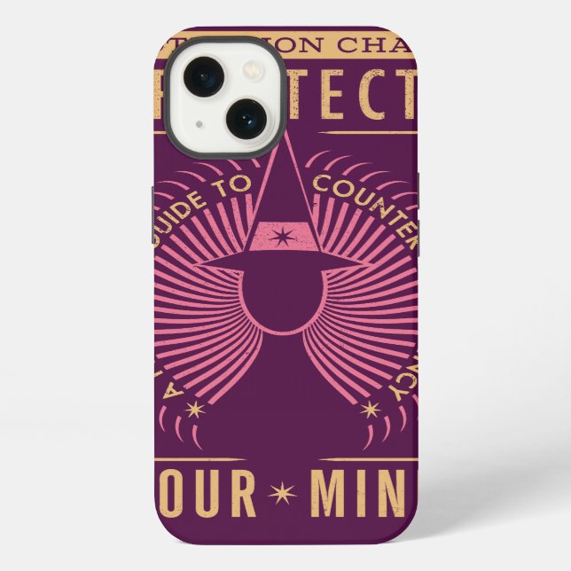 Protection Charm Guidebook iPhone Case (Back)