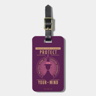 Protection Charm Guidebook Luggage Tag