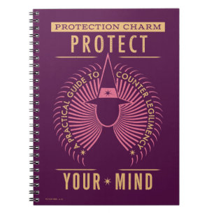 Protection Charm Guidebook Spiral Notebook