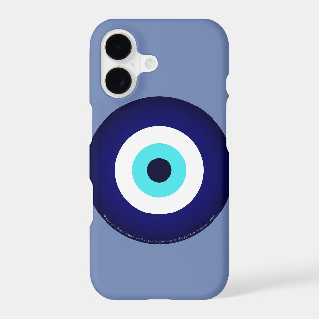 Protection from Evil Eye iPhone case (Back)