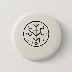Protection Sigil Against Narcissistic People 6 Cm Round Badge