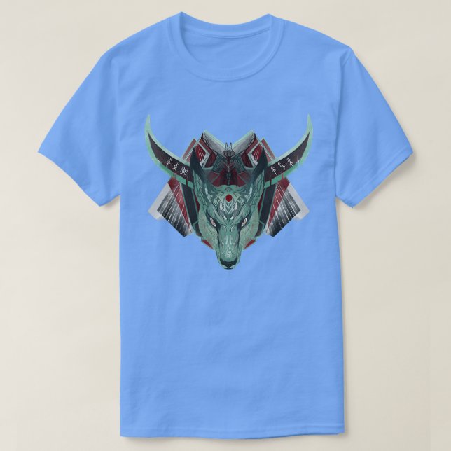 Protection Viking Wolf Spirit T-Shirt (Design Front)