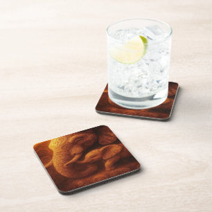 Protective Elephant Beverage Coaster