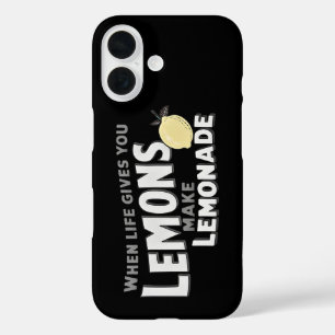 Protective Phone Case Motivational Lemons Resilien