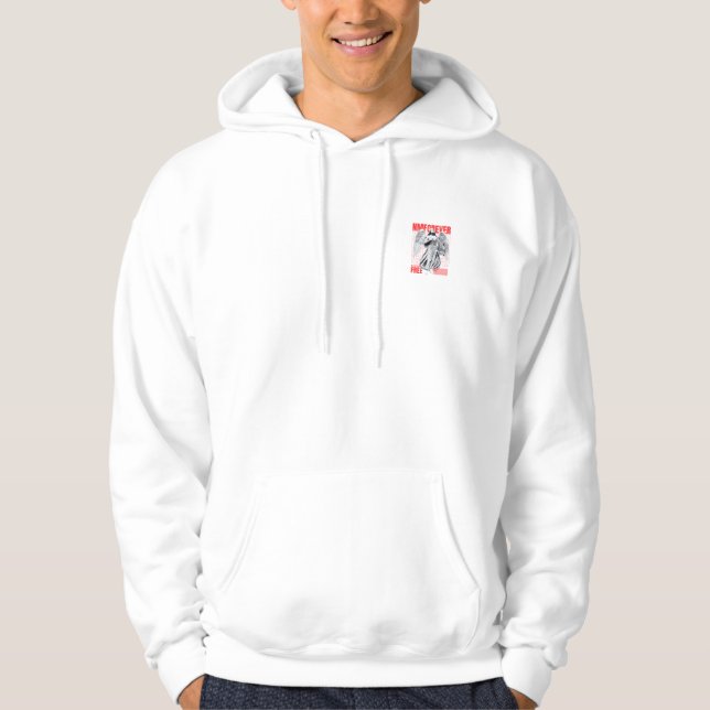 Protector Guardian Angel Pocket Print Hoodie (Front)