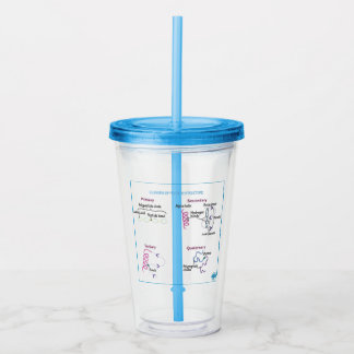Protein Classes Tumbler with Lid + Straw