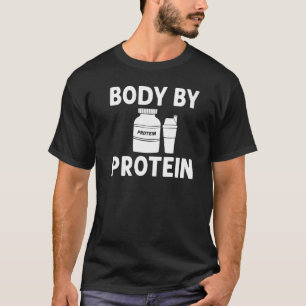 Protein Shakes Powder Whey Drinks Snacks Vegan Foo T-Shirt