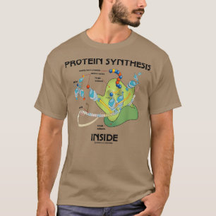 Protein Synthesis Inside Ribosome Biology Humour  T-Shirt