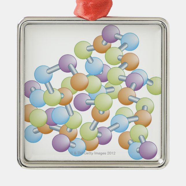 Protein Synthesis Metal Tree Decoration (Front)