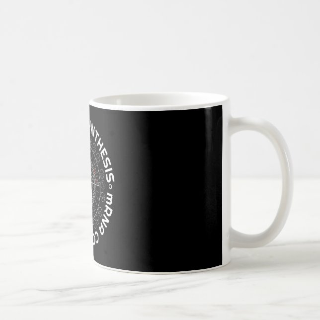 PROTEIN SYNTHESIS - mRNA to AMINO ACID CODON WHEEL Coffee Mug (Right)
