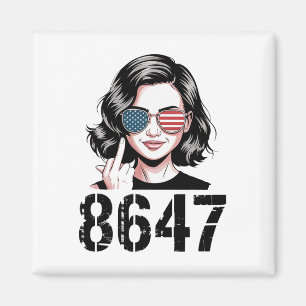 Protest 86 47 Anti Trump Funny 8647 Anti-trump Wom Magnet