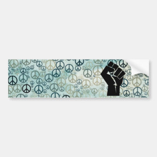 Protest and Solidarity ☆ Peaceful  Protest  Bumper Sticker