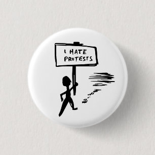 protest badge