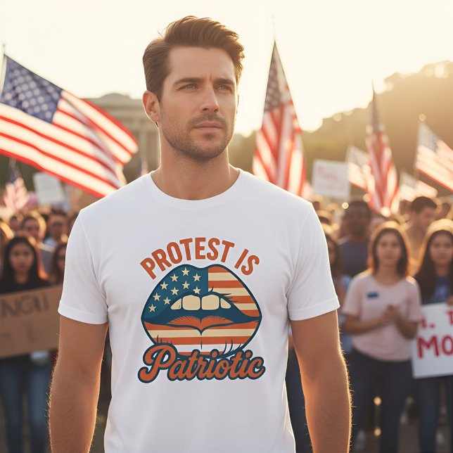 Protest is Patriotic | Activism & Civil Rights T-Shirt (Creator Uploaded)