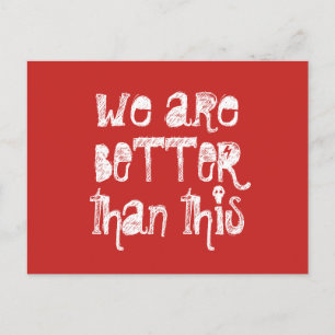 PROTEST POSTCARD