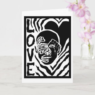 protest with love card