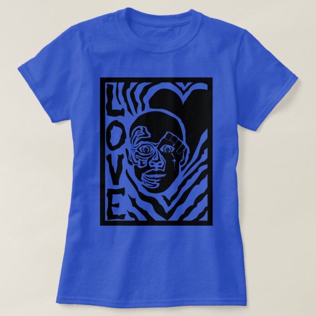 protest with love T-Shirt (Design Front)