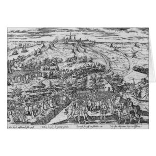 Protestants meeting in the open around Antwerp