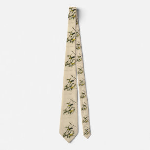 Prothonotary Warbler - Audubon's Birds of America Tie