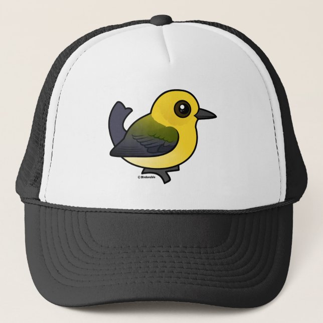 Prothonotary Warbler Trucker Hat (Front)