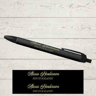 Protional Photography Business Black Ink Pen