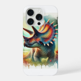 Protoceratops in a Sunlit Glade 270824AREF137 - Wa iPhone 15 Pro Case