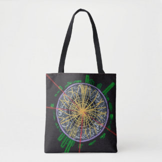 Proton Collisions at the LHC double-sided tote Bag
