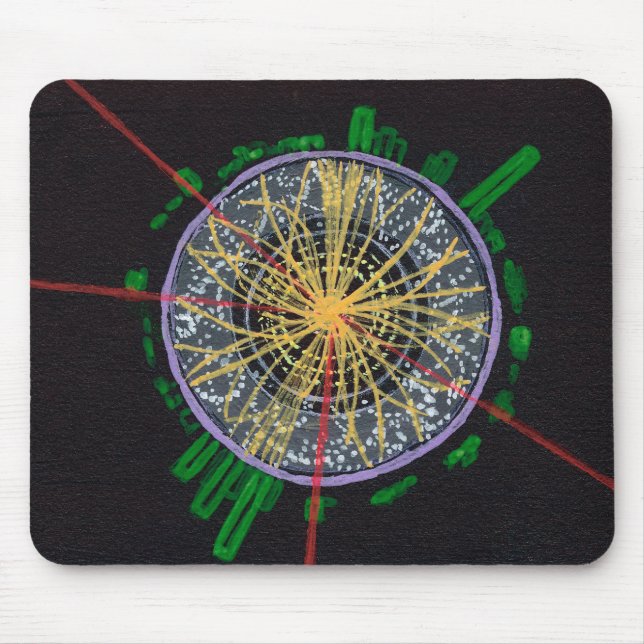 Proton Collisions at the LHC mousepad (Front)