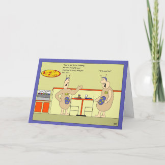 Proton Neutron Electron Birthday Card