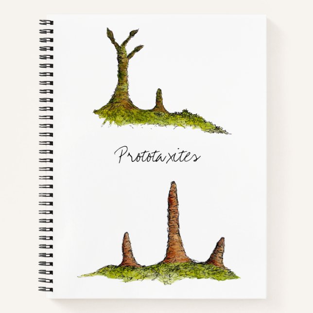 Prototaxites Spiral Notebook (Front)
