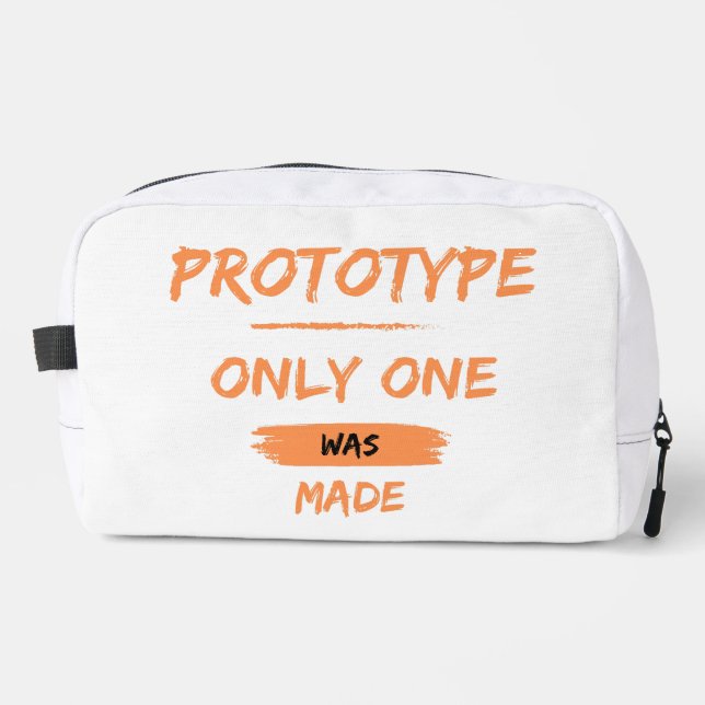 prototype, only one was made dopp kit (Front)