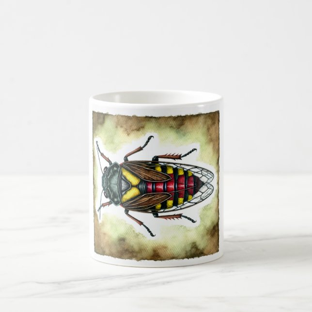 Proturans insect 241024IREF221 - Watercolor Coffee Mug (Center)