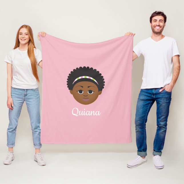 #Proud2BNaturalMe #AKA Fleece Blanket (In Situ)