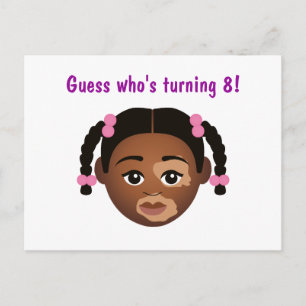 #Proud2BNaturalMe Choose-My-Complexion Birthday Postcard