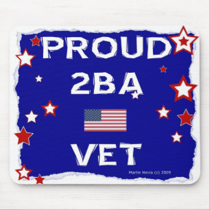 Proud 2BA Vet - In Honour - Mousepad