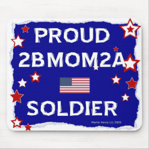 Proud 2BMOM2A Soldier - Mousepad