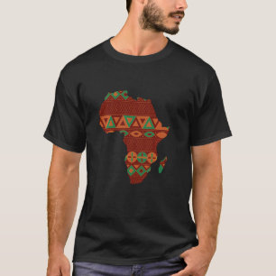 Proud Africa African Country Flags Continent Love T-Shirt