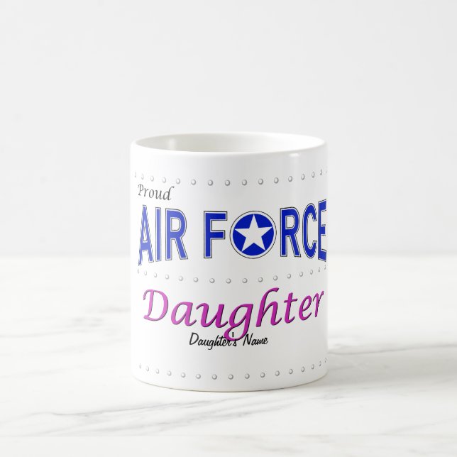 Proud Air Force Daughter Mug (Center)
