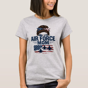 Proud Air Force Mom Shirt Military Family Gift 