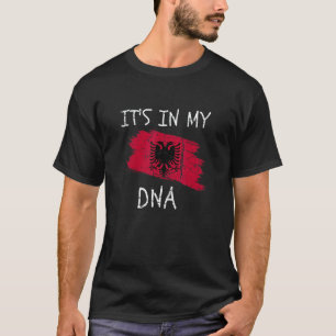Proud Albania Roots It's in my DNA Albanian Countr T-Shirt
