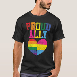 Proud Ally LGBT Gay Equality LGBTQ Pride Pansexual T-Shirt