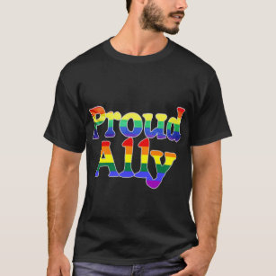 Proud Ally, Pride LGBTQ Gift Idea T-Shirt