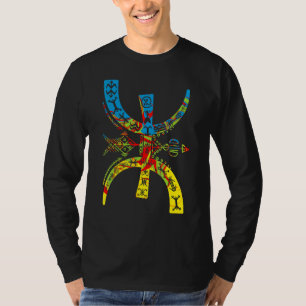 Proud Amazigh People Amazigh Yaz Tifinagh Symbol O T-Shirt