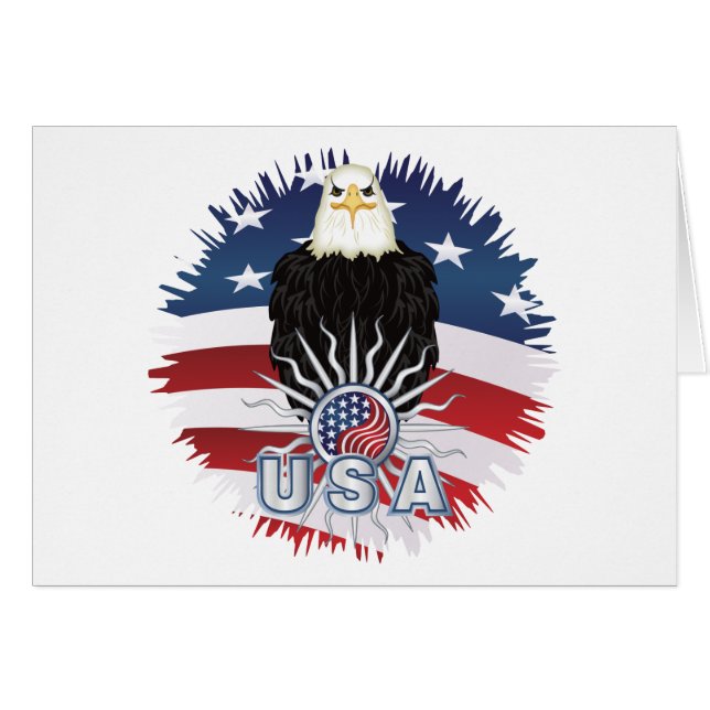 Proud American Eagle (Front Horizontal)