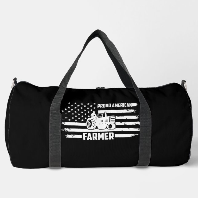 PROUD AMERICAN FARMER  DUFFLE BAG (Front)
