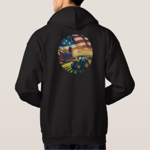 Proud American Farmer  Hoodie
