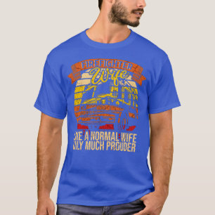 Proud American Firefighter Wife T-Shirt